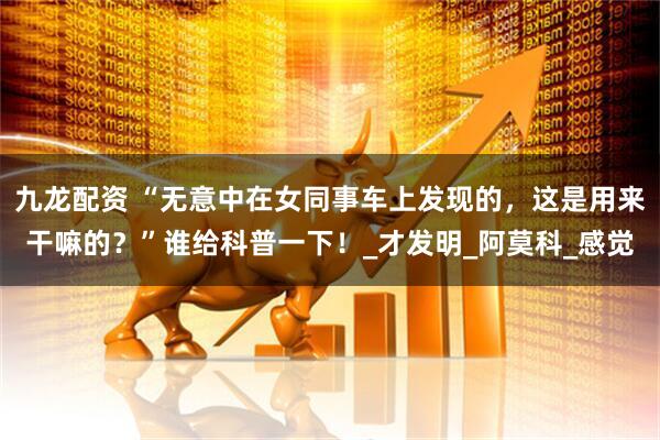 九龙配资 “无意中在女同事车上发现的，这是用来干嘛的？”谁给科普一下！_才发明_阿莫科_感觉